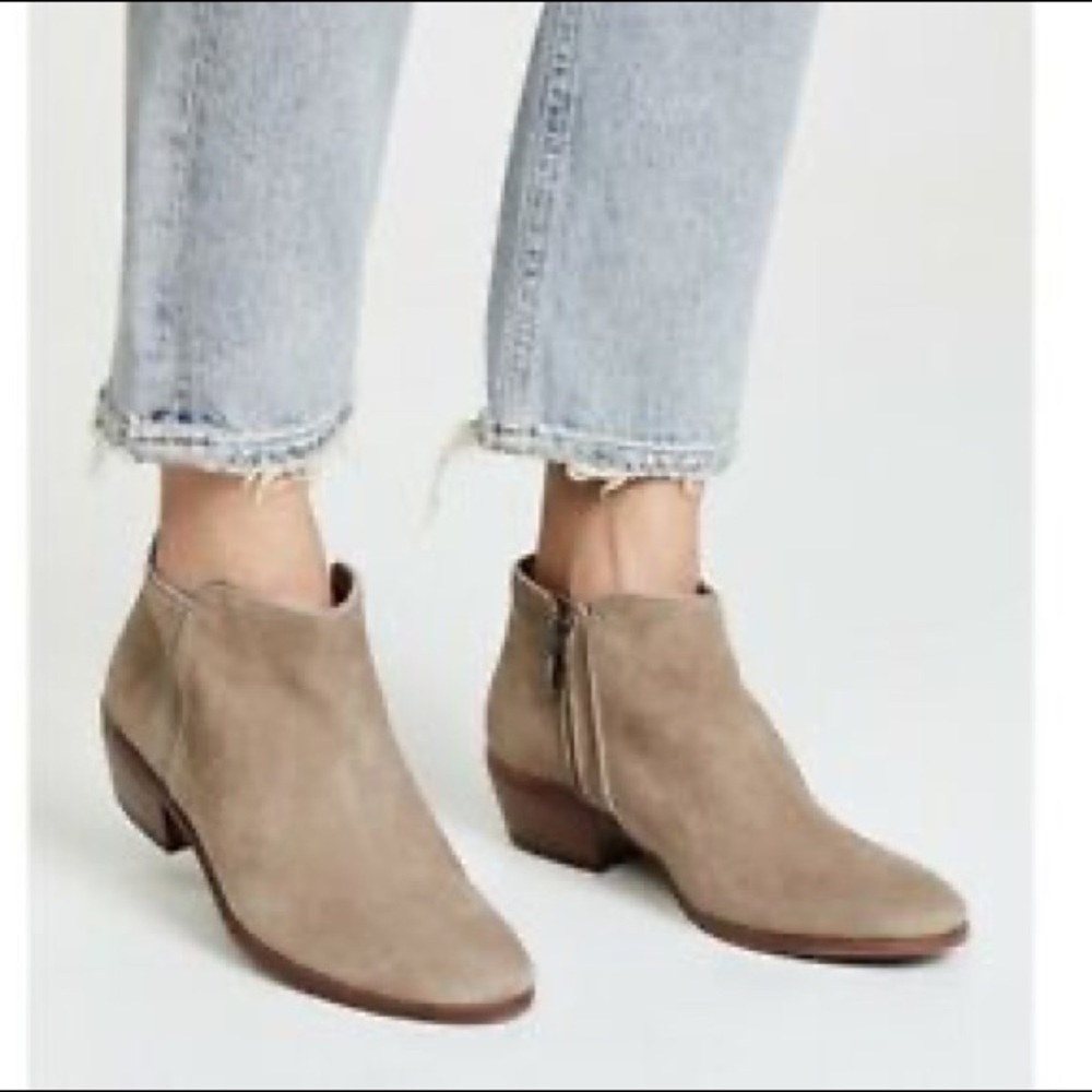 Sam Edelman “Petty” Suede Ankle Bootie